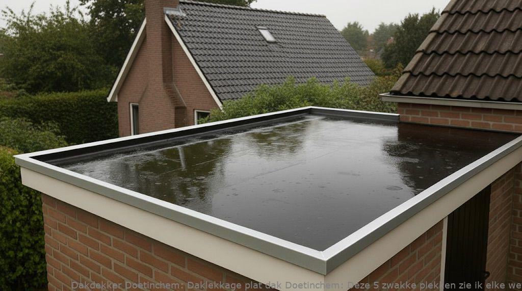 Daklekkage Plat Dak Doetinchem