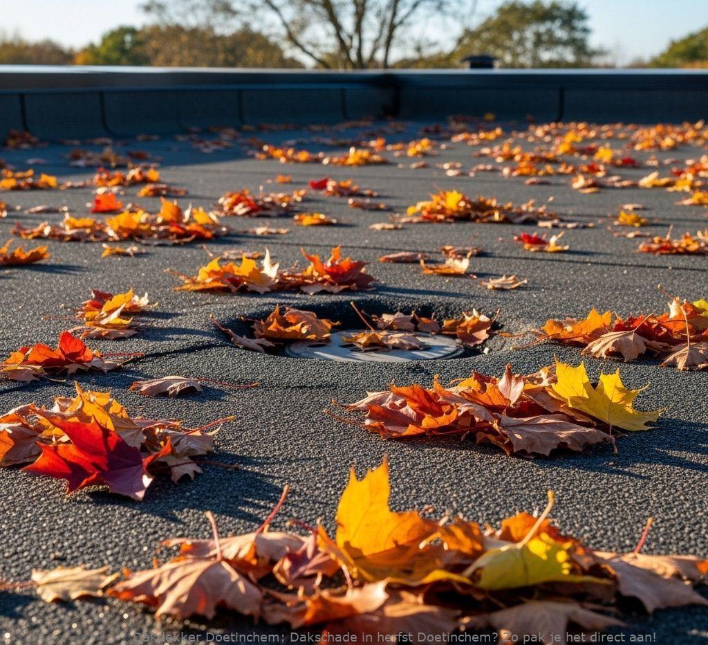 Dakschade In Herfst Doetinchem