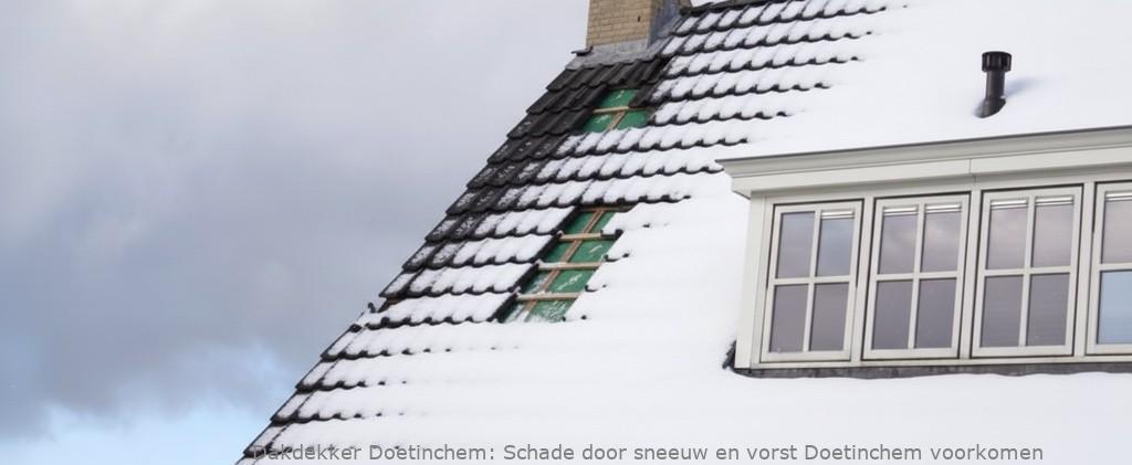 Schade Door Sneeuw En Vorst Doetinchem